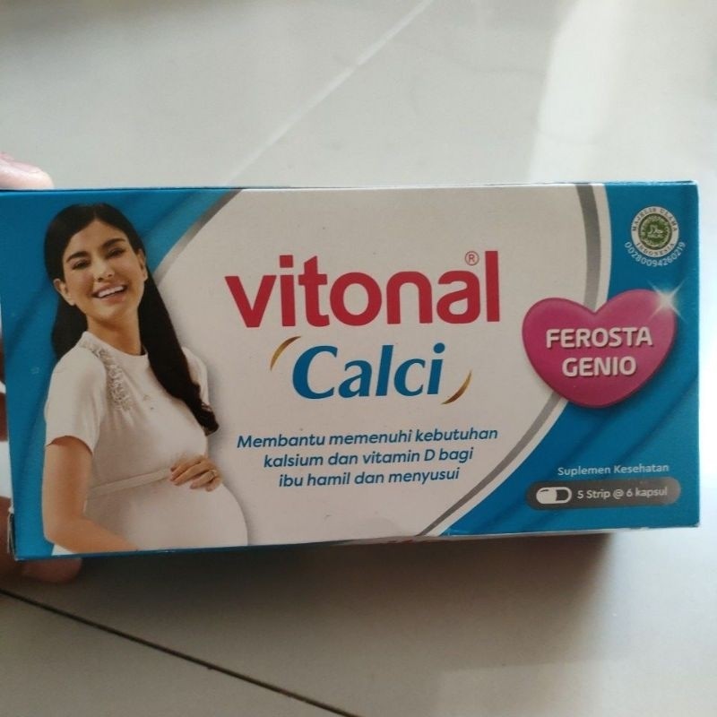 VITONAL CALCI  1 Box (30 Kapsul) Expired 2027