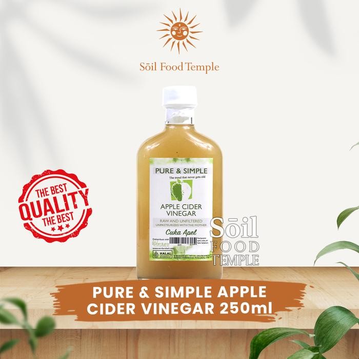 

Verdure Apple Cider Vinegar 250 ml Cuka Apel Alami