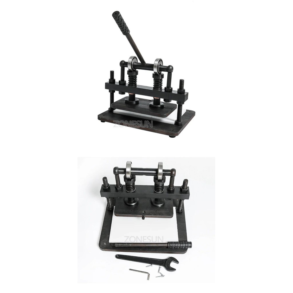 

ZONESUN 2616cm DIY handbag Manual leather cutting machine photo paper PVC/EVA sheet mold cutter leather Die cutting tool Craft