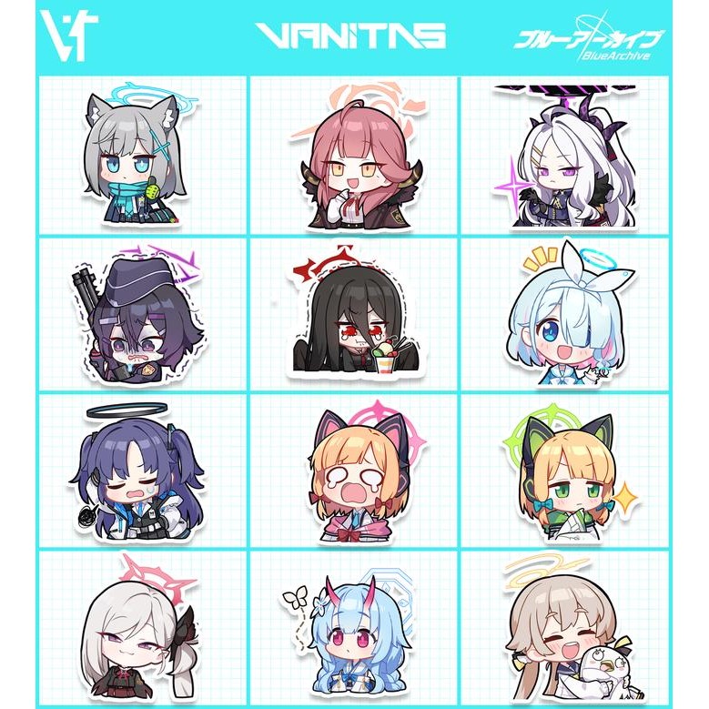 

Stiker/Sticker HP Aesthetic Emote Game Gacha - Pack 12 Pcs - Note, Label - #1