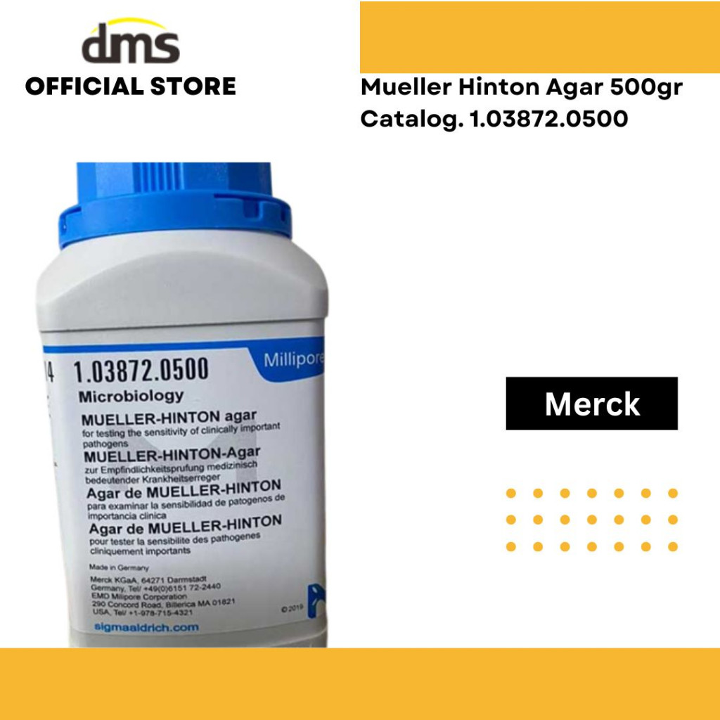 Mueller Hinton Agar 500gr Merck
