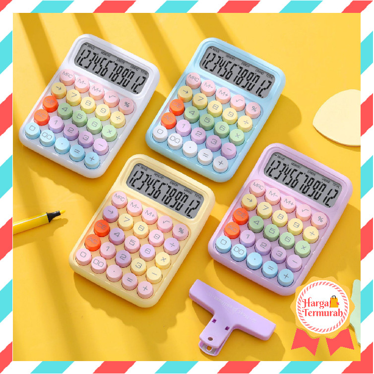 

Harga Termurah - S1313 Calculator Stationary Kantor / Calculator 12 Digit / Kalkulator Warna Macaron