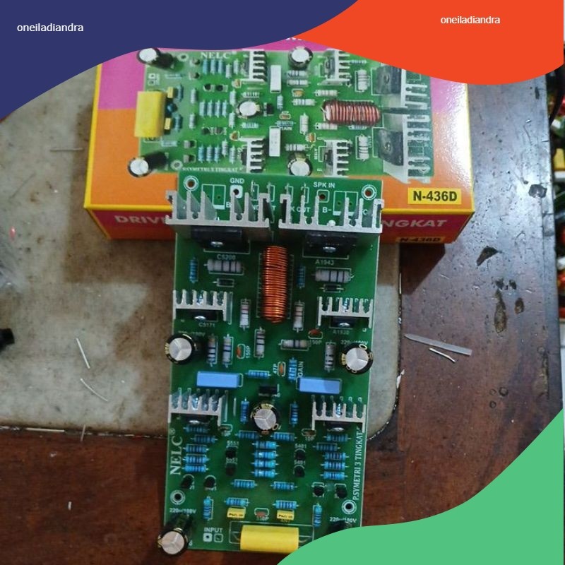 Driver power symetri 3 tingkat Nelc