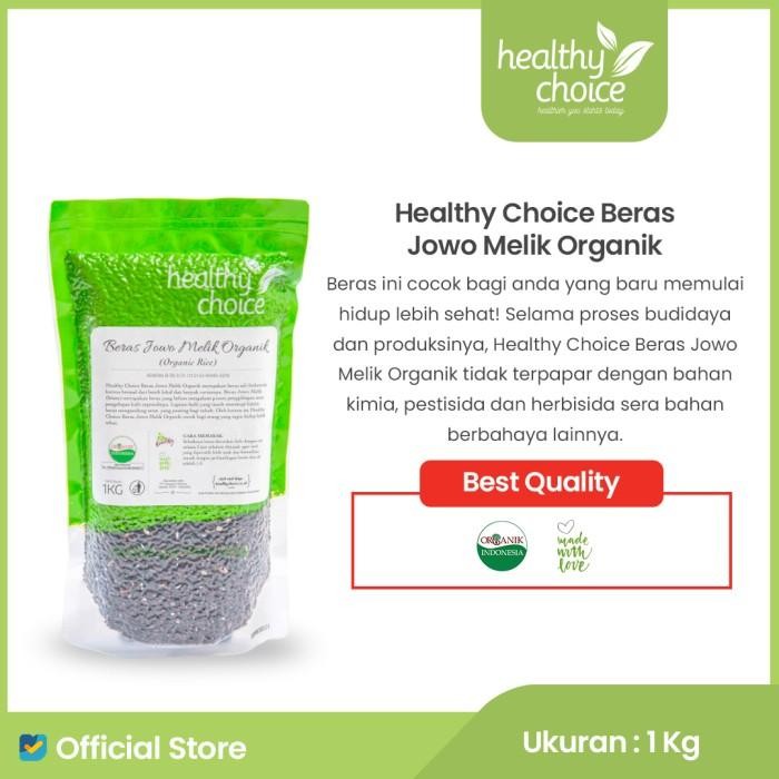 

PROMO! Healthy Choice Beras Jowo Melik Organik 1kg - exp Jauh