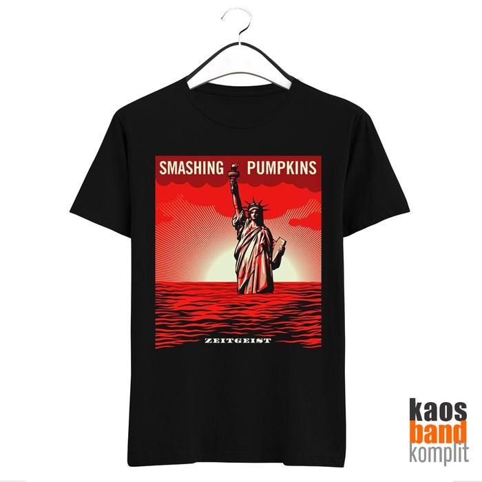 (COD) Kaos Band SMASHING PUMPKINS – ZEITGEIST Premium Black 24s