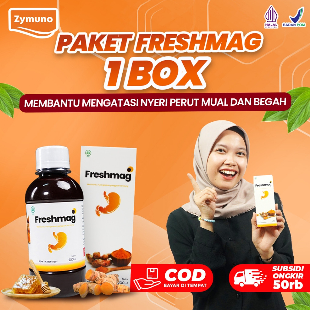 

Freshmag Madu Herbal Atasi Maag Kronis Gerd Nyeri Asam Lambung Masalah Pencernaan 200 ml
