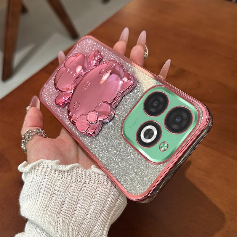 HP Soft Silikon Case Casing Untuk Tecno Spark 20C 20 C BG7n BG7 Casing berkilau Berlapis Kesing Hand