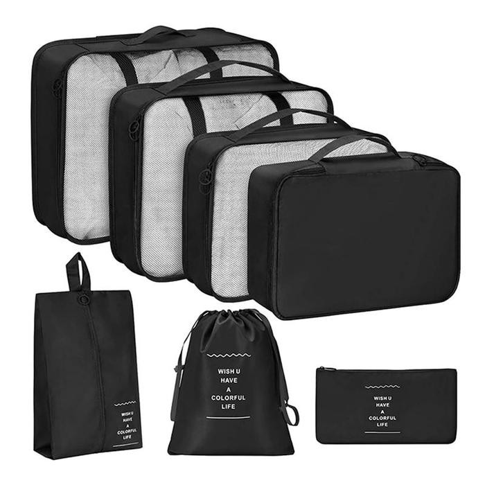 Terbaru Tas Storage Bag Set Travel Storage Bagasi Berkapasitas Besar Dan Tas Organizer Pakaian For B