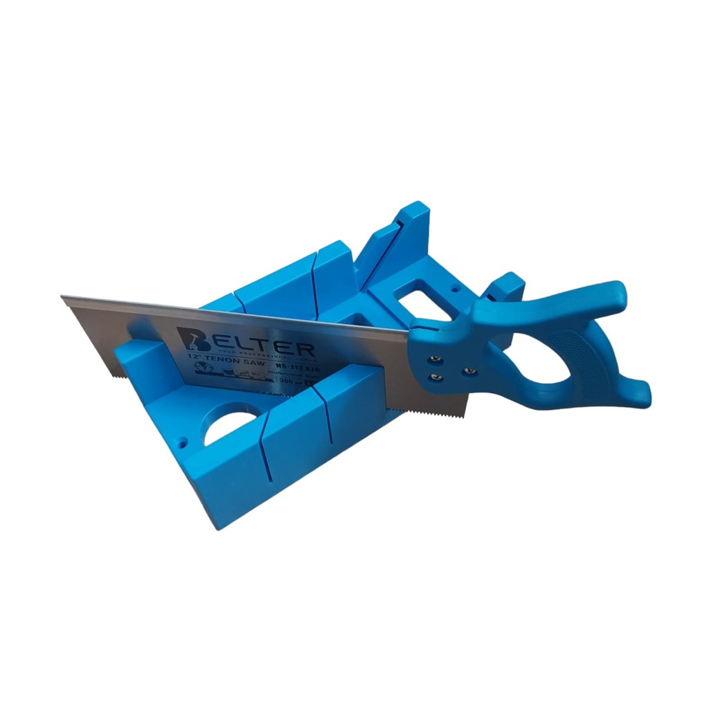 BELTER Gergaji Pigura  mitre box potong sudut Gergaji Kayu Sudut Pigura