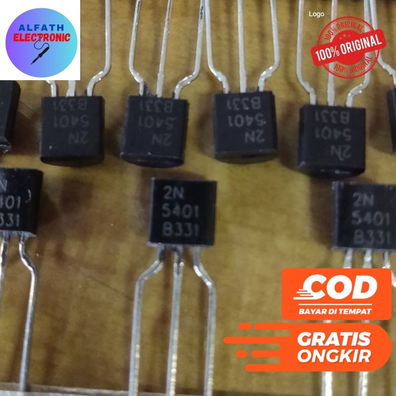 IC 2N5401 IC TRANSISTOR 2N5401 2N 5401 ORIGINAL KUALITAS BAGUS