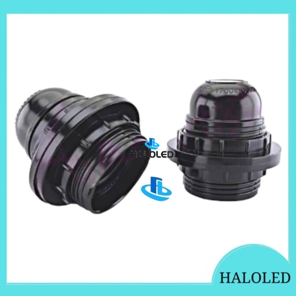 Fitting Jerman Double Ring E27/Fitting jerman Gantung e27/Fitting Lampu Meja