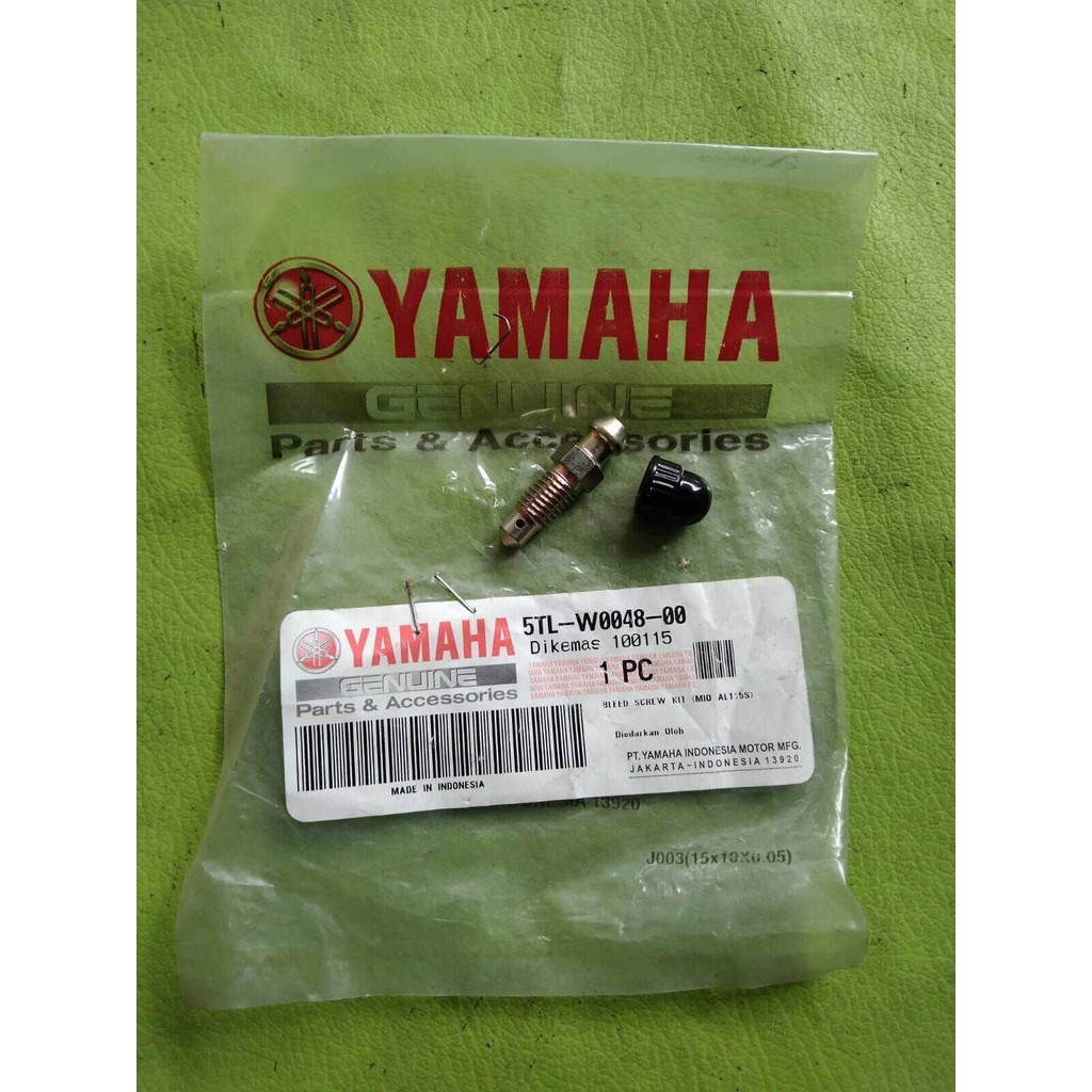 Baut Baud Nepel Pembuangan Angin Kaliper Yamaha Mio Lama Original