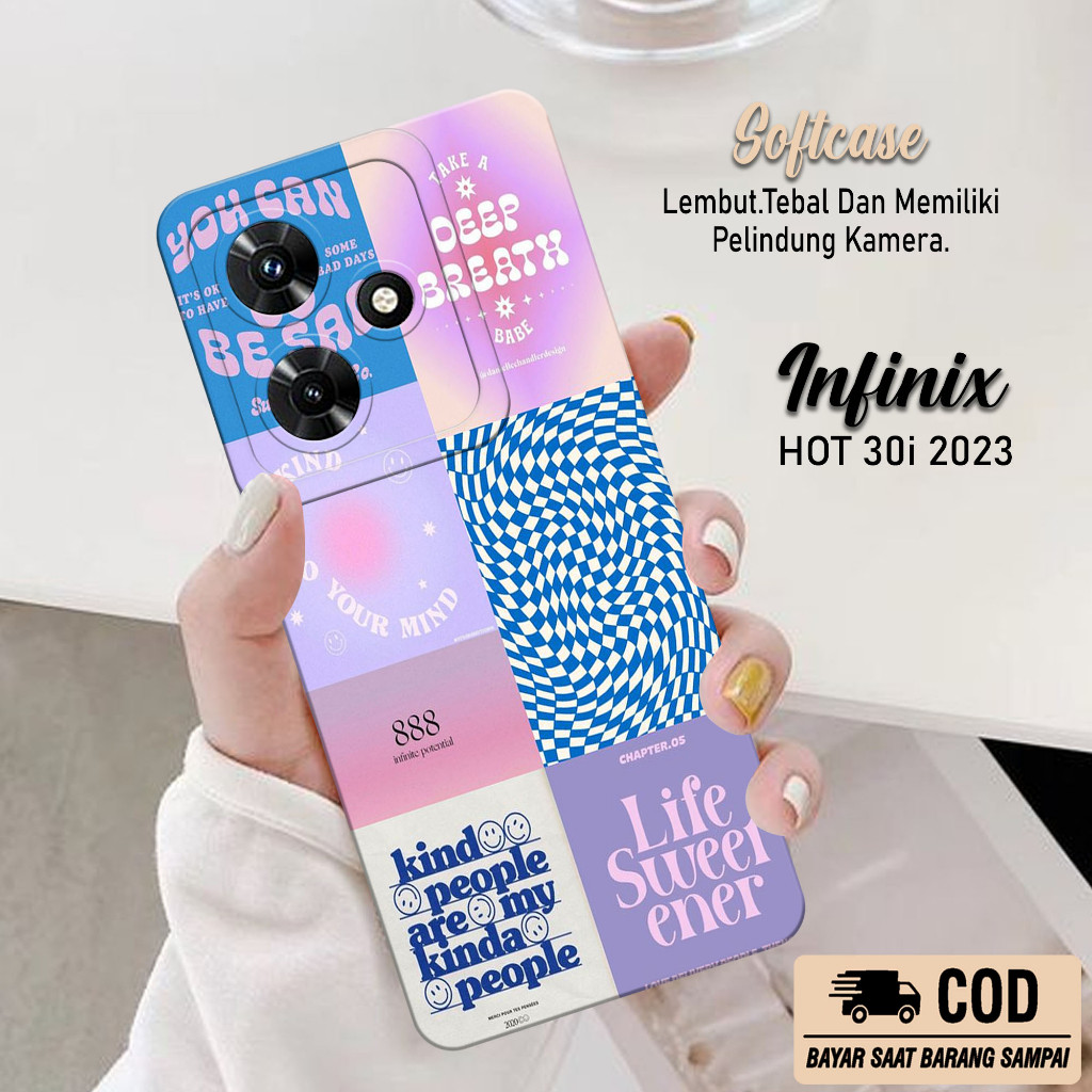 Case Hp Infinix Hot 30i 2023 - Softcase Infinix Hot 30i Terbaru - Casing Infinix Hot 30i - Kesing In