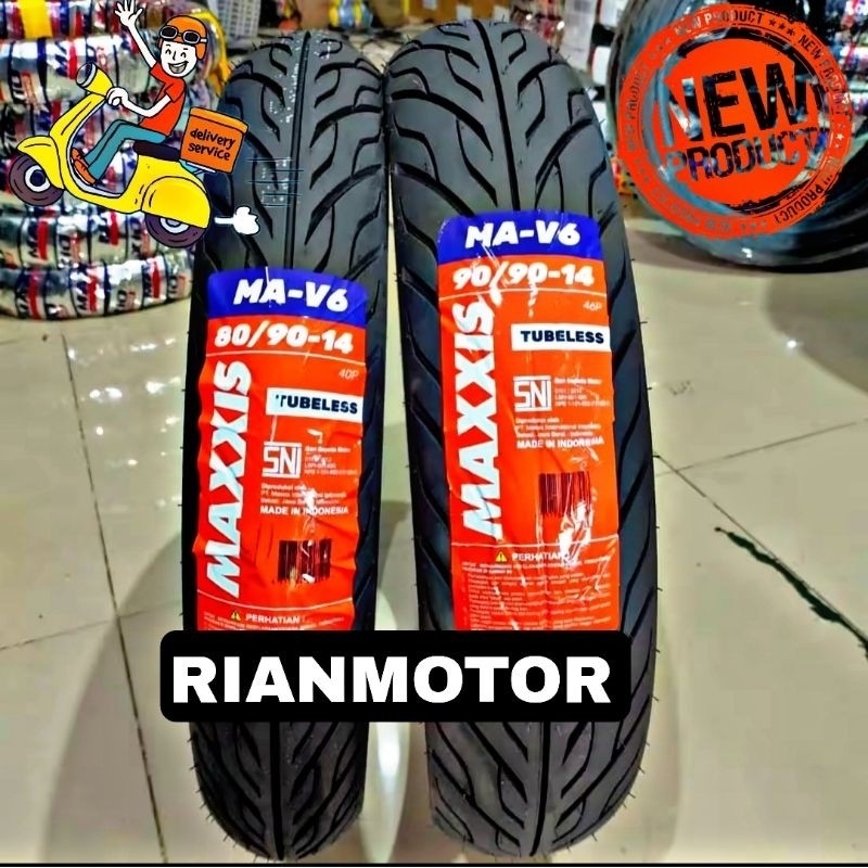 PROMO BAN MOTOR MATIC TUBLES BEAT VARIO MIO 80/90 90/90 RING 14 TUBLES