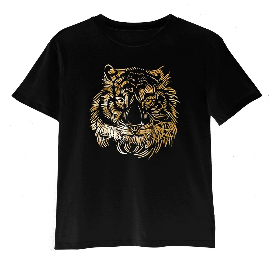 (COD) Aerostreet Someone T Shirt 100D Tiger Line Gold