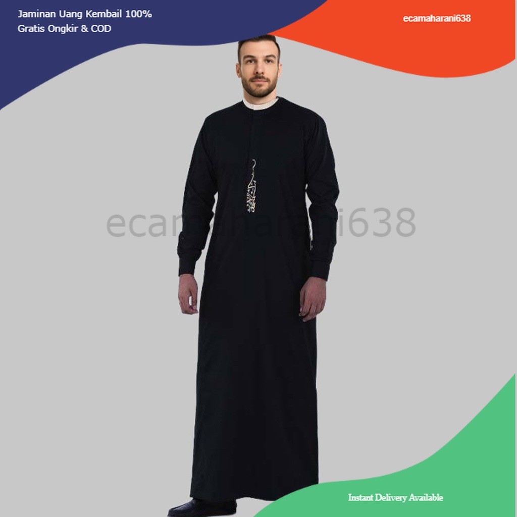 Jubah Pria Toyobo Thobe Jubah Gamis Pria MUslim Maulana Baju Muslim Pria Jubah Pria Thobe Toyobo Pre