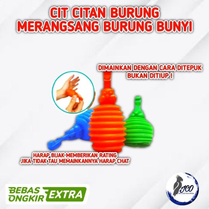 CIT CITTAN BURUNG MERANGSANG BURUNG BUNYI MAINAN BURUNG