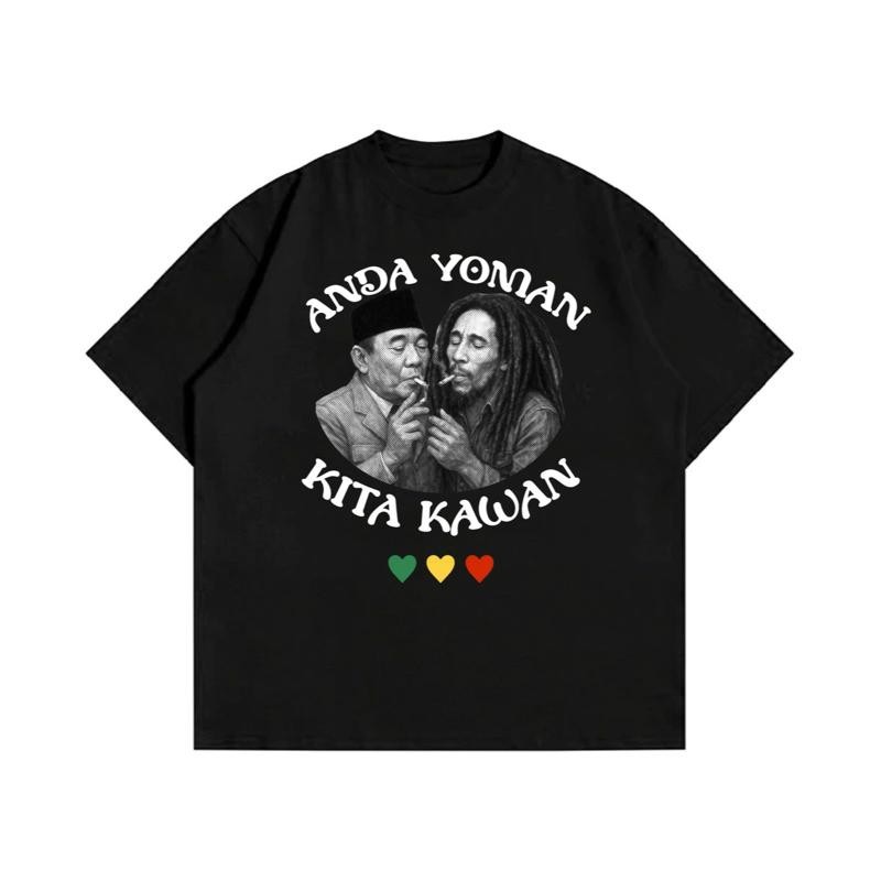 KAOS YOMAN - KAWAN YOMAN R 24s KAOS OVERSIZE REGULAR DTF PREMIUM BY COPYCAT