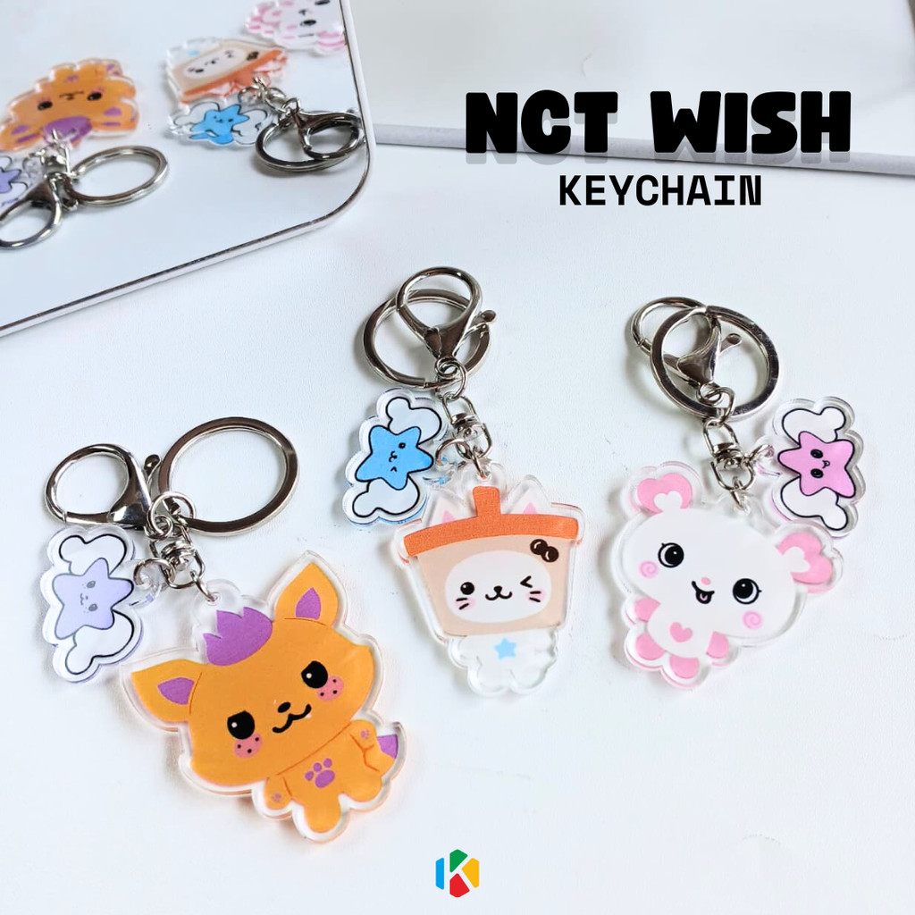 Keychain NCT WISH  NCTZEN – Keychain KPOP - KPOP Merch - Nct Wish Merch
