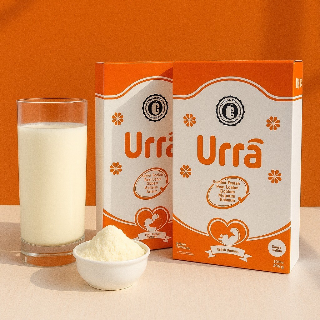 

Susu URRA paket 2 Box @ 200 gram - susu kambing saanen penambah berat badan anak