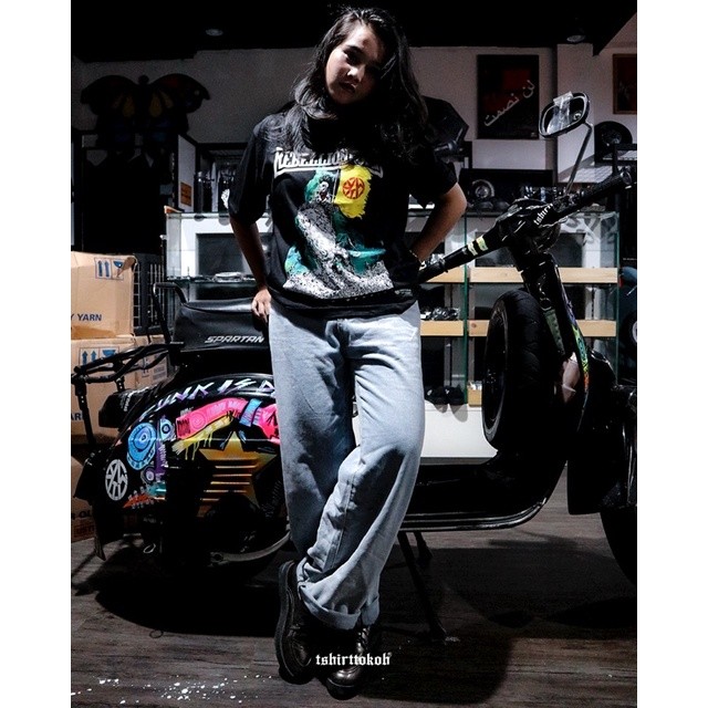 Tshirt Kolaborasi Tshirttokoh x Rebellion Rose