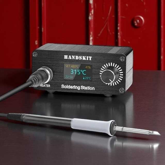 Handskit Solder Station Adjustable Temperature Anti-Static OLED 72W - T12D