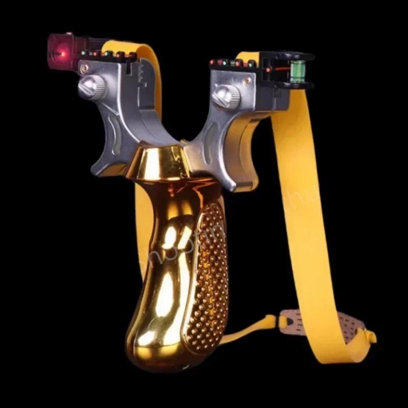 High Precision Outdoor Fishing Hunting Shooting Laser Catapult Resin Catapult Night Vision Kit Power