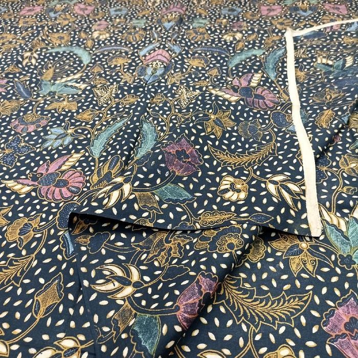 Kain batik tulis motif beras tumpah bahan halus premium free box pcking