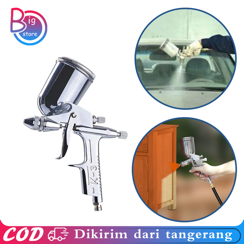 Atas Air Spray Gun K3 Alat Semprot Cat Portable Pistol Semprot Perbaikan Cat