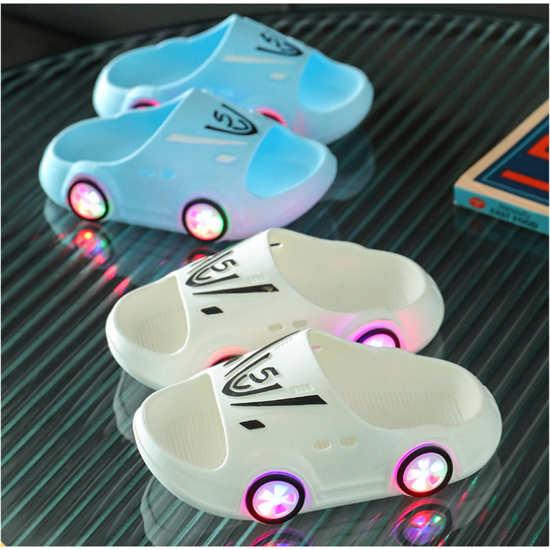 babyfit [22-37] MOBILZ LED sendal pvc karet bakpau sendal lampu led ml-0815r