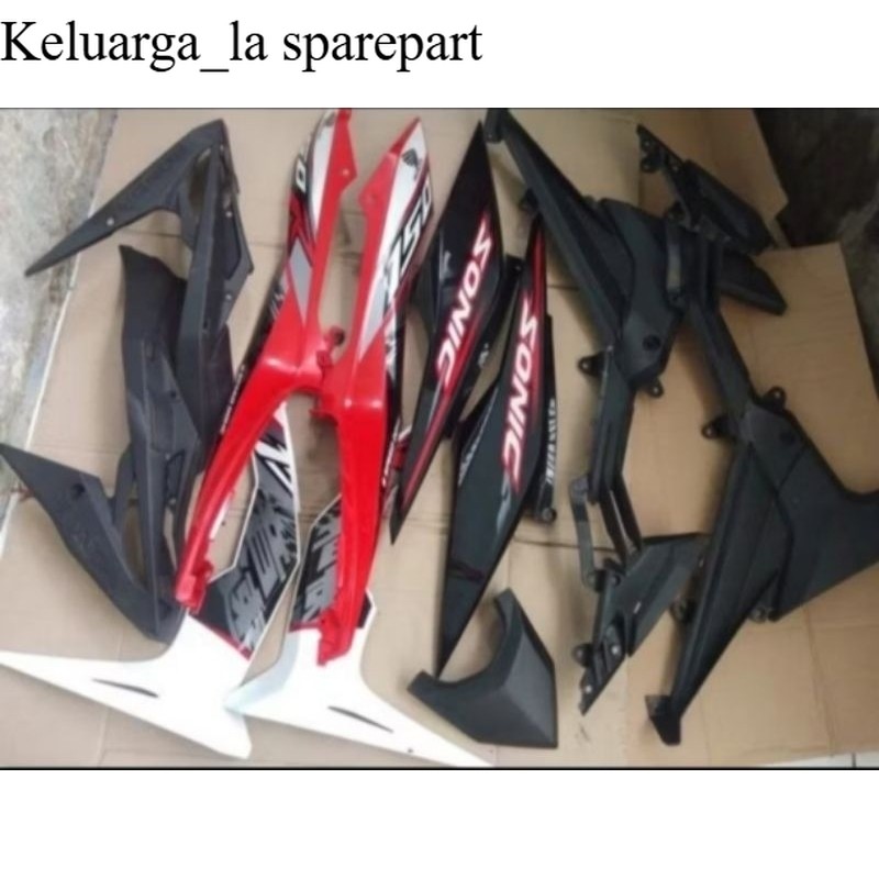 body sonic 150cc full set ori seken copotan