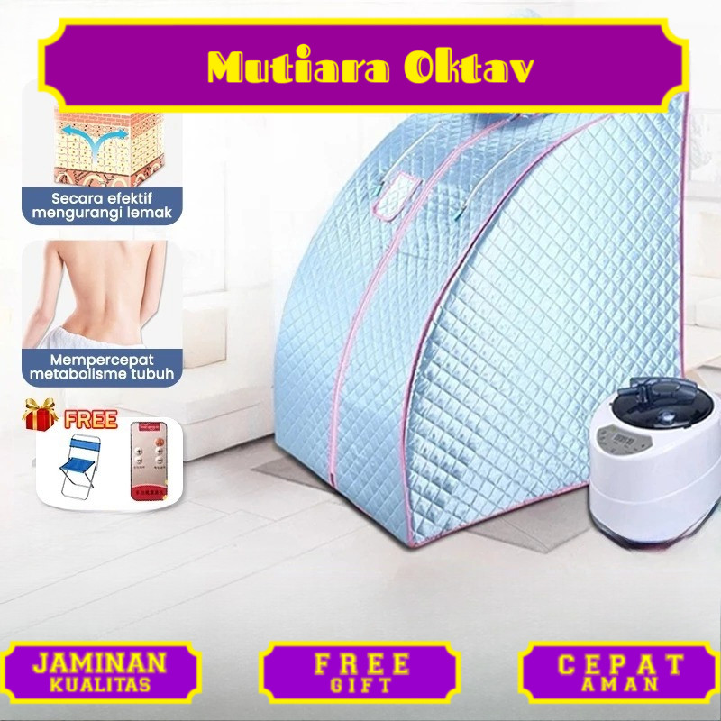 kotak sauna / Portable Steam Sauna Alat Pelangsing Tubuh / Alat Spa /Alat Mandi Uap