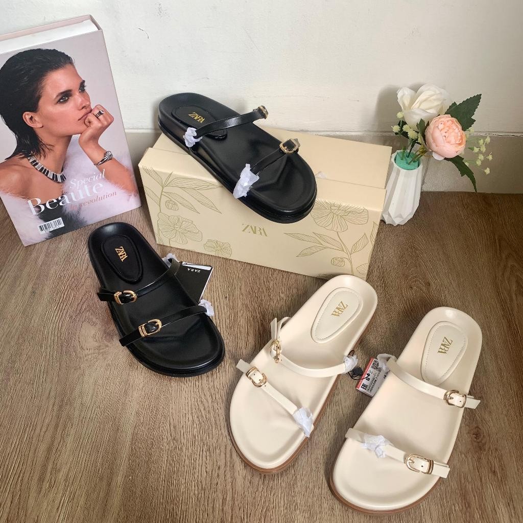 Kekinian SANDAL WANITA ZS-4315 FLAT | SANDAL WANITA MODEL TERBARU | SANDAL FLAT | SANDAL KEKINIAN