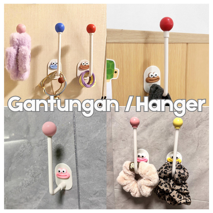 Gantungan Pakaian Bentuk Karakter Lucu / Gantungan Baju Gantungan Hook Baju / / Hanger Bentuk Bola /