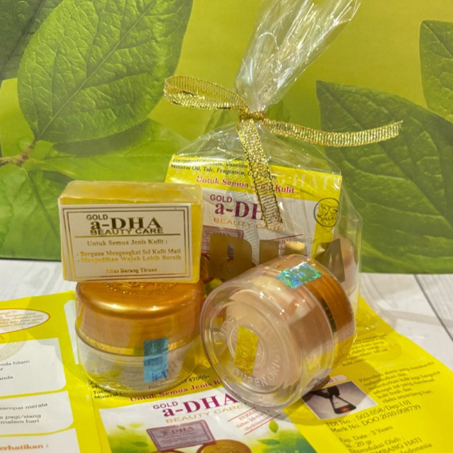 CREAM a-DHA GOLD MDS ORIGINAL Tutup Timbul