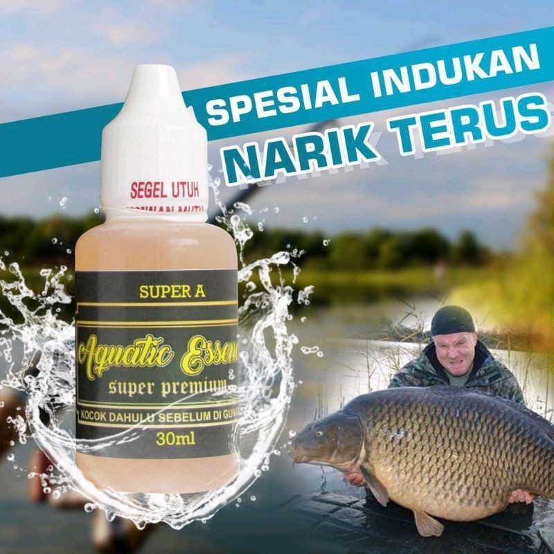 Aquatic Super Premium A Essen Umpan Mancing Ikan Mas Galatama Lomba Super Babon/Induk