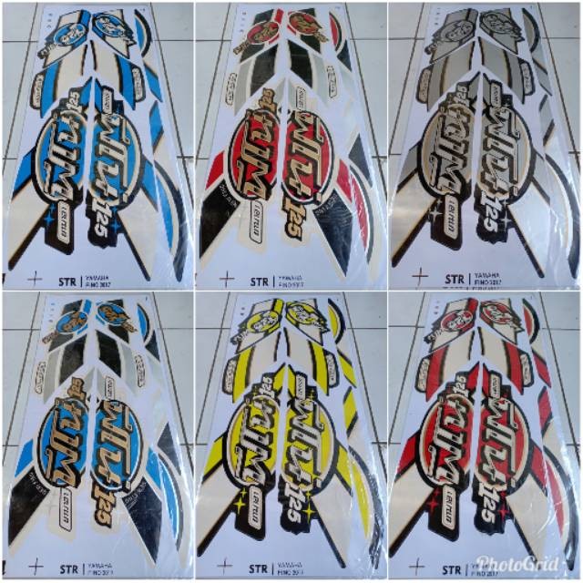 Striping Yamaha Fino Fi 125 Thailand