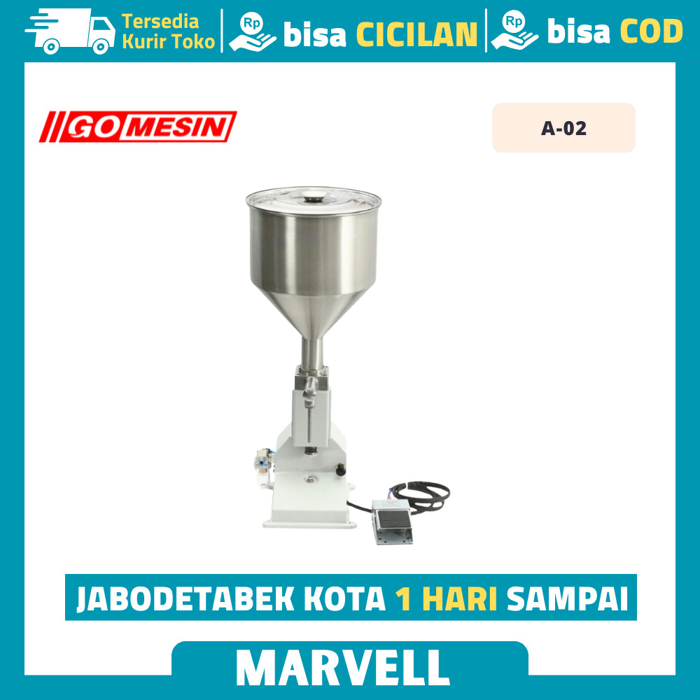 FILLING MACHINE GOMESIN A-02 A 02 MESIN PENGISI CAIRAN SEMI OTOMATIS