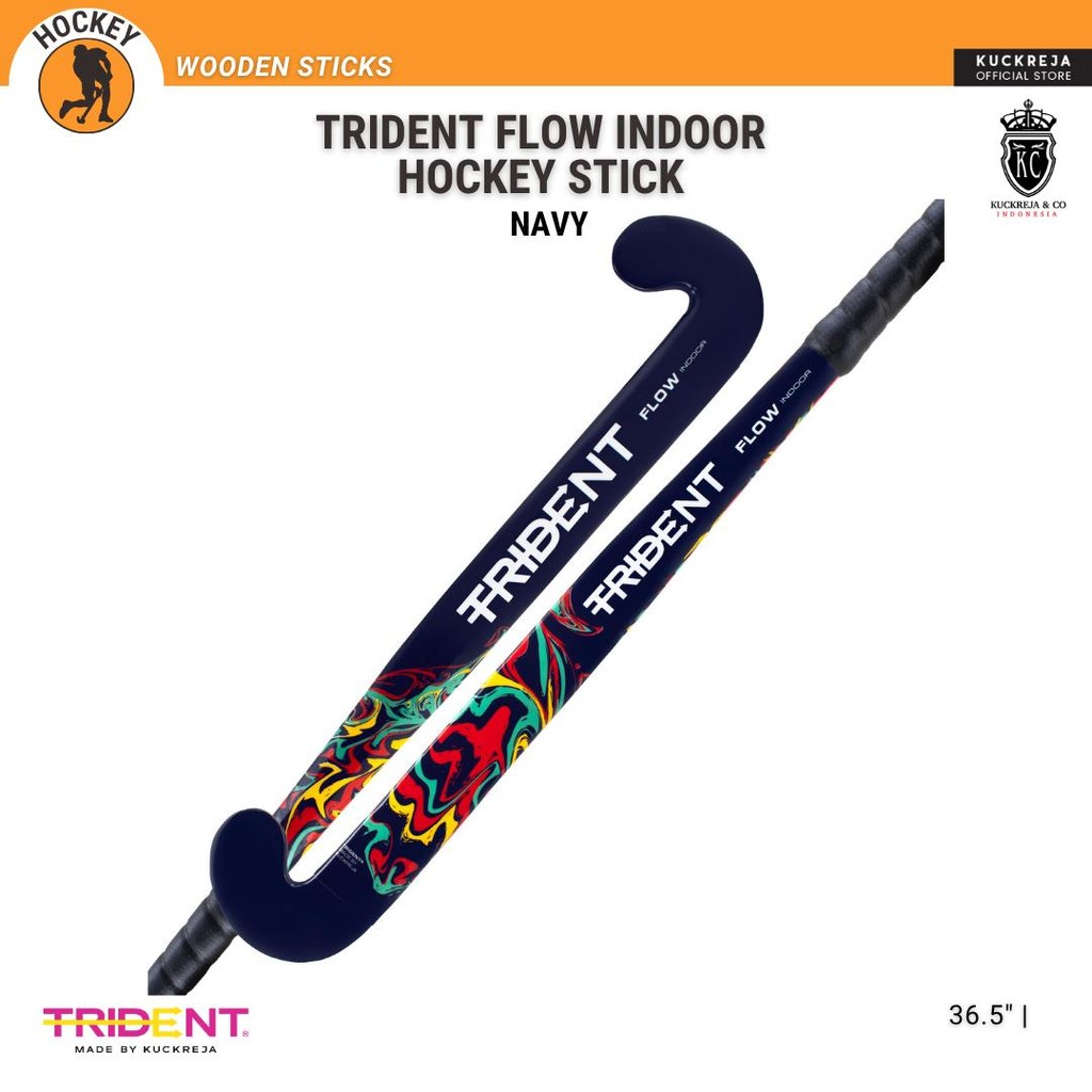 Trident Flow Indoor Hockey Stick – Navy