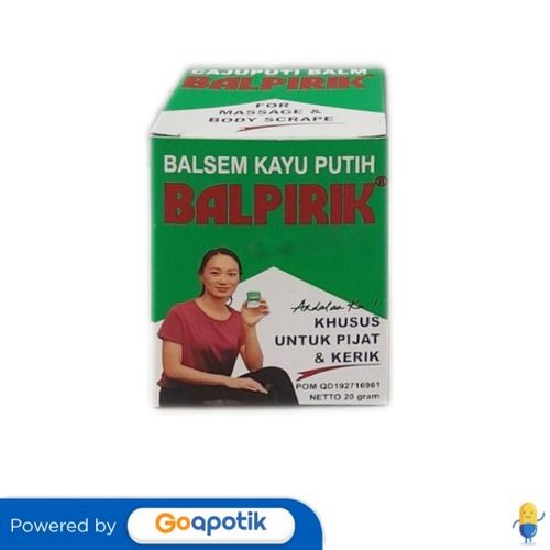 Balpirik Kayu Putih 20 Gram Pot