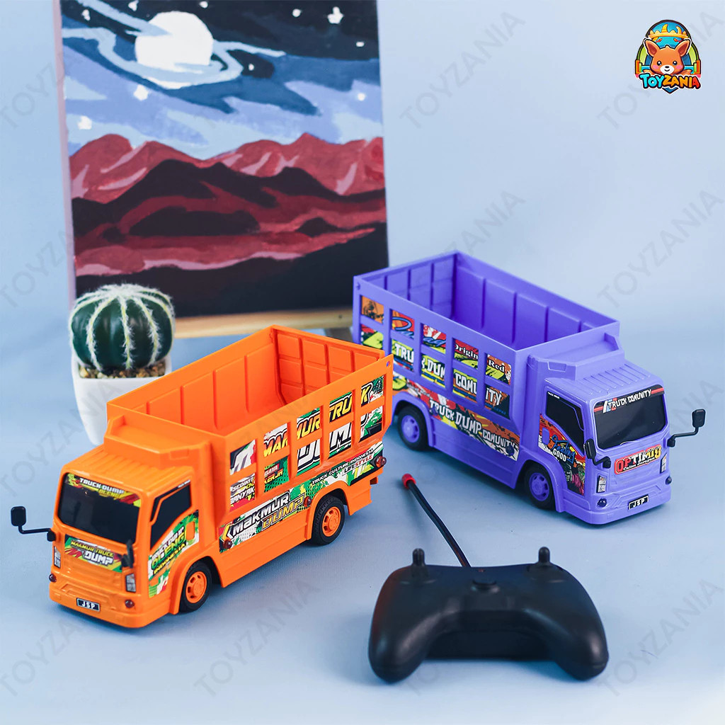 RAIDSHOP Mainan Anak Truck Oleng Mini RC Remote Control Truck Toy JSP T11 / Mainan Anak RC Cas Remot