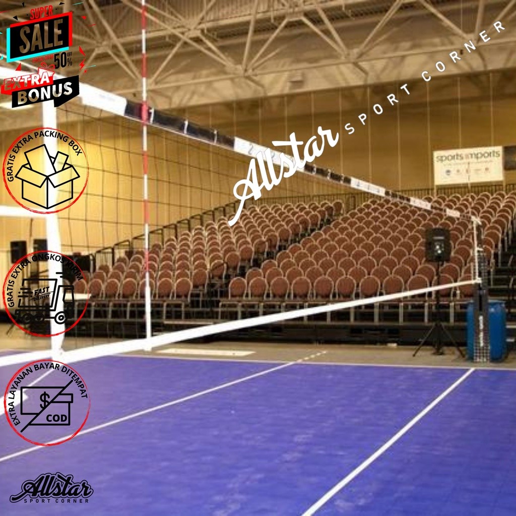 gitata980  net voli mikasa double ring baja net voli mikasa original