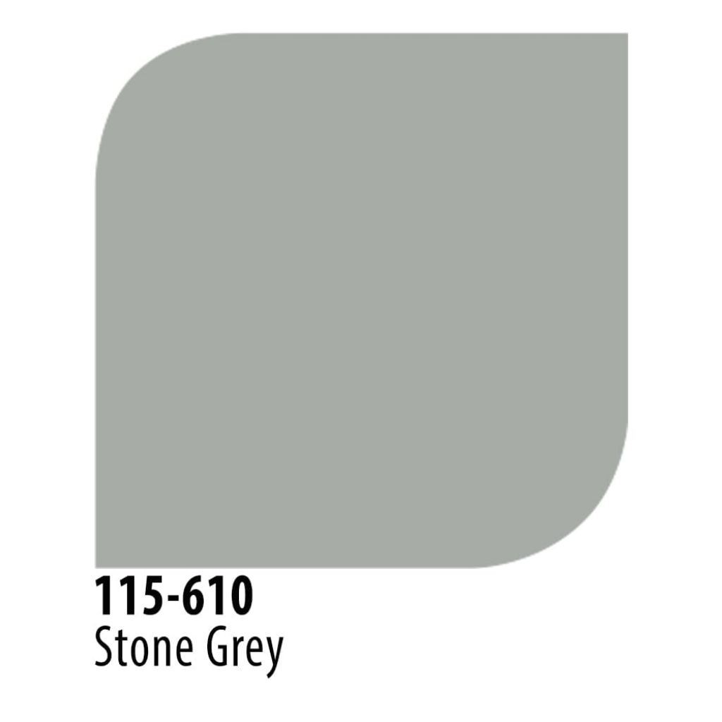 Cat minyak Ftalit kansai paint 1kg stone grey 610