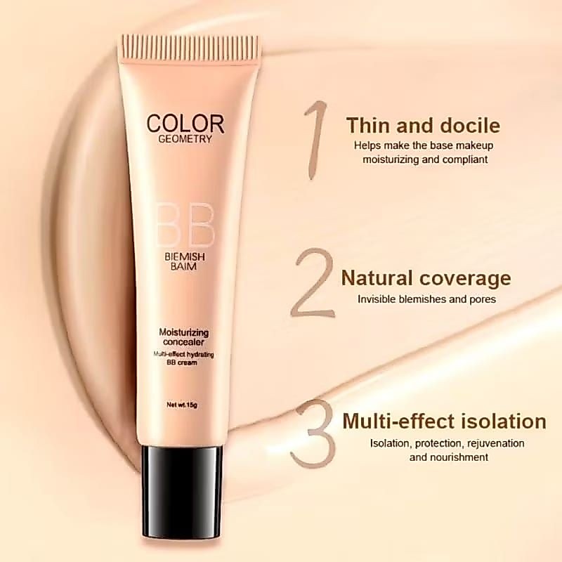 BISA COD | BB Cream Multi Effect Moisturizing Liquid Makeup Base LA155 3076