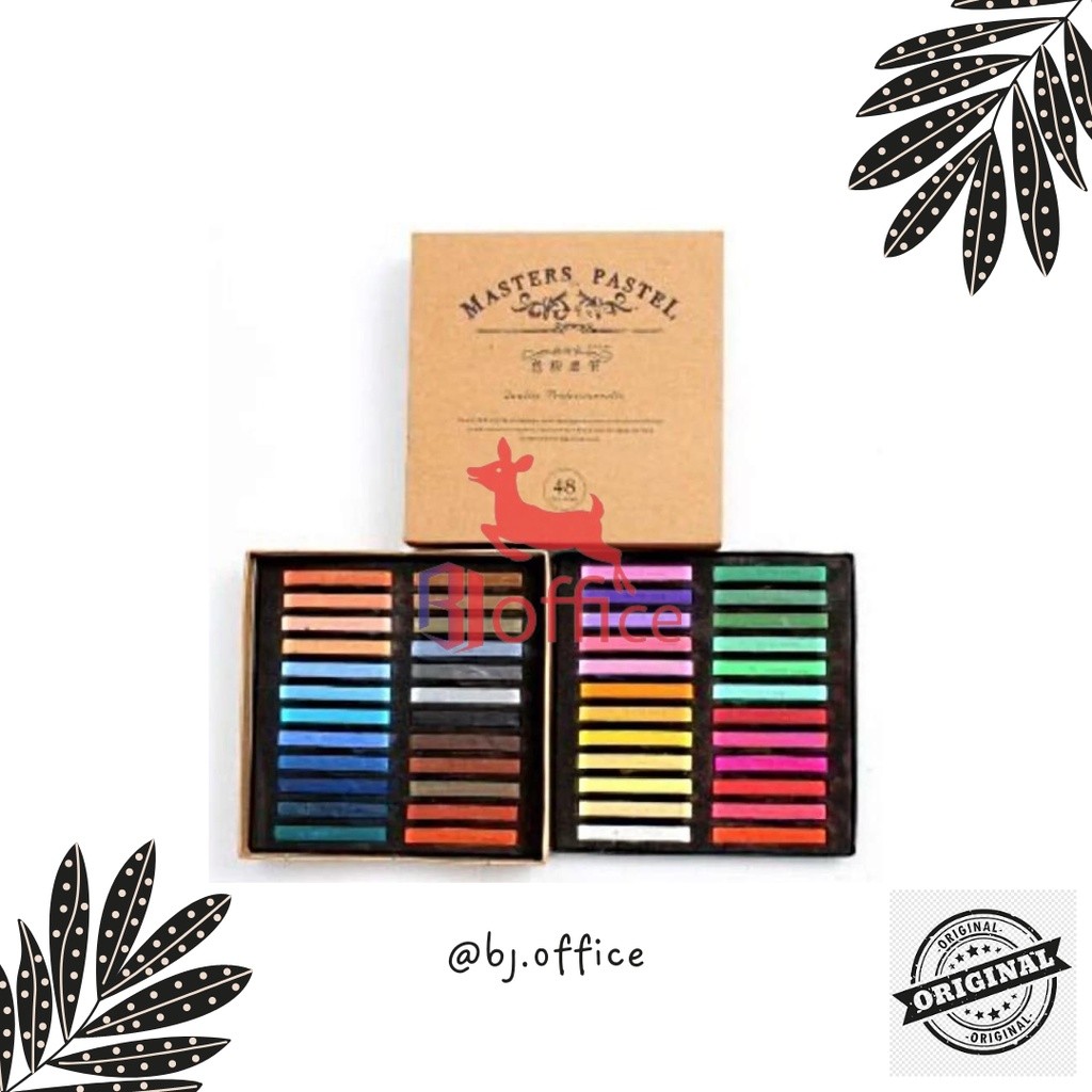 Maries Master Pastel 48 Warna / Crayon Warna Dry Oil