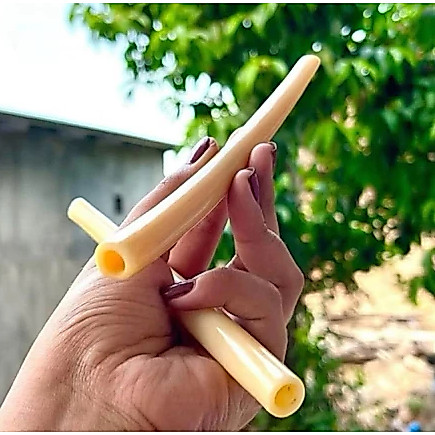 Once Pipa Cangklong Tulang Sapi Model Bulat Elegan Termurah / Pipa Cangklong