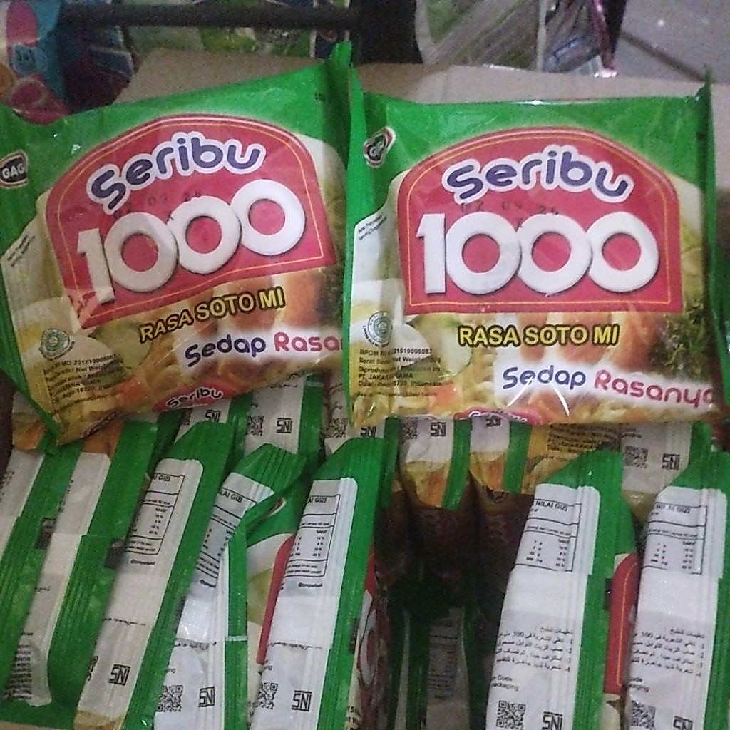 Gaga mie 1000 1 dus