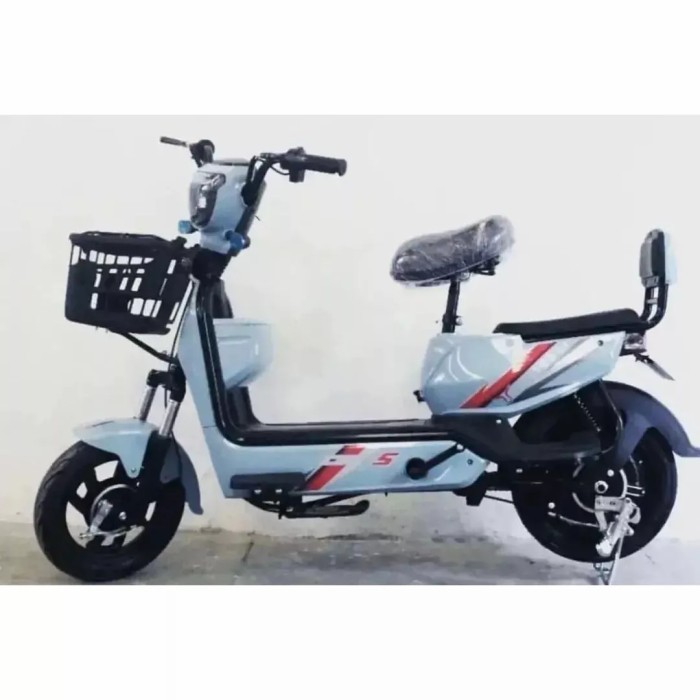 SEPEDA LISTRIK DRAGONFLY BERKUALITAS / MOTOR SEPEDA LISTRIK SNI - Biru