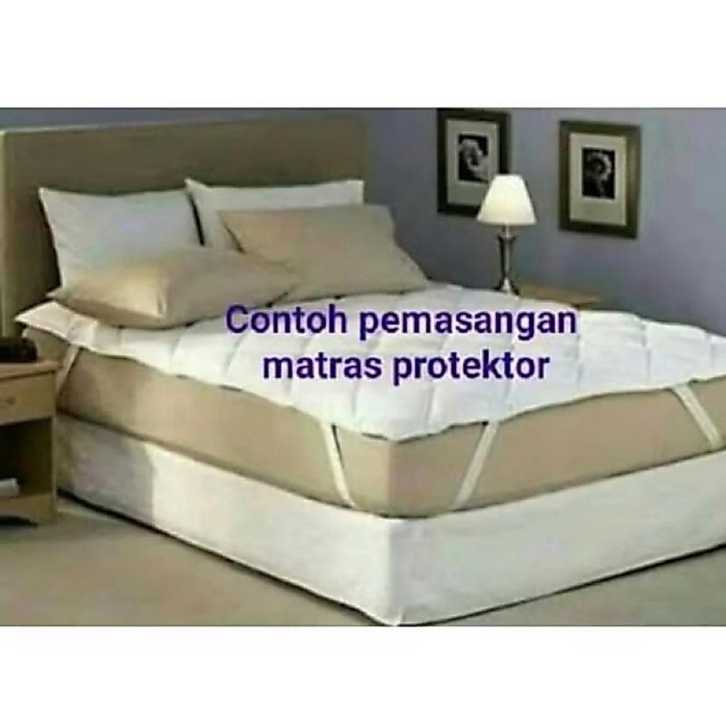 Matras Protector Premium Kasur Lebih Nyaman Tebal / Matras Protector / Matras Protector uk 120x200 ,