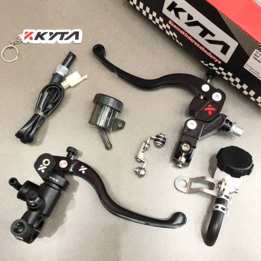 Master Rem KTC Kytaco 7nb 9/16x18 Set Kanan Kiri Handle Kopling Universal Vario 110 125 150 160 CBS 